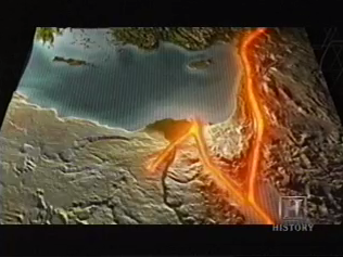 Faultlines along the eastern Mediterranean, as shown in The Exodus Decoded Faultlines along the eastern Mediterranean, as shown in The Exodus Decoded