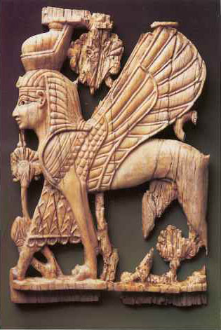 A splendid ivory cherub from 9th–8th century BC Samaria A splendid ivory cherub from 9th–8th century BC Samaria